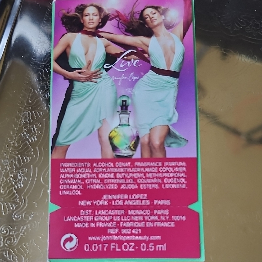 New Jennifer Lopez Live Perfume Eau De Parfum Samples - 0.017 Fl oz - Picture 2 of 3